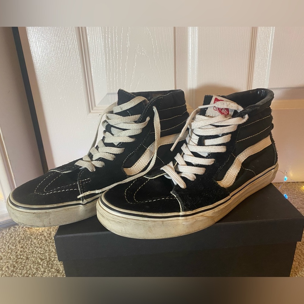 Men’s high top Sk8-pro classic vans